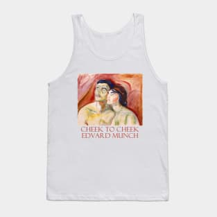 Cheek to Cheek by Edvard Munch Tank Top